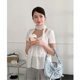 フレアキャミソールスカーフセット | by muni:r | 詳細画像3 