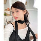 フレアキャミソールスカーフセット | by muni:r | 詳細画像30 