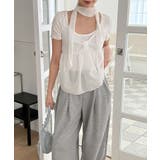 フレアキャミソールスカーフセット | by muni:r | 詳細画像9 