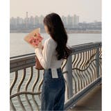 パンチングフリルロングTシャツ | by muni:r | 詳細画像12 