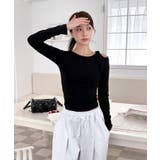 アンバランスリボンロングTシャツ | by muni:r | 詳細画像39