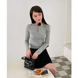 アンバランスリボンロングTシャツ | by muni:r | 詳細画像53