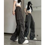 カーゴシャーリングバンディングパンツ | by muni:r | 詳細画像10