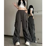 カーゴシャーリングバンディングパンツ | by muni:r | 詳細画像12