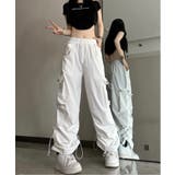 カーゴシャーリングバンディングパンツ | by muni:r | 詳細画像3