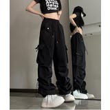 カーゴシャーリングバンディングパンツ | by muni:r | 詳細画像5