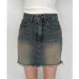 ヴィンテージウォッシングミニデニムスカート | by muni:r | 詳細画像17 