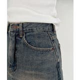 ヴィンテージウォッシングミニデニムスカート | by muni:r | 詳細画像18 