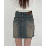 ヴィンテージウォッシングミニデニムスカート | by muni:r | 詳細画像19 