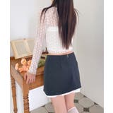 バイカラーレイヤードローライズミニスカート | by muni:r | 詳細画像8 