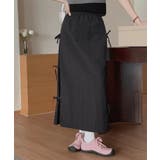 サイドリボンストラップロングスカート | by muni:r | 詳細画像13 