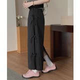 サイドリボンストラップロングスカート | by muni:r | 詳細画像14 