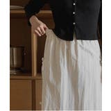 サイドリボンストラップロングスカート | by muni:r | 詳細画像5 