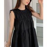 ラブリーシャーリングリボンノースリーブワンピース | by muni:r | 詳細画像13