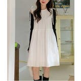 ラブリーシャーリングリボンノースリーブワンピース | by muni:r | 詳細画像4