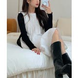 ラブリーシャーリングリボンノースリーブワンピース | by muni:r | 詳細画像6