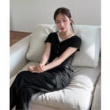 リボンホールリブTシャツ | by muni:r | 詳細画像23