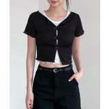 リボンホールリブTシャツ | by muni:r | 詳細画像25