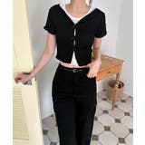 リボンホールリブTシャツ | by muni:r | 詳細画像29