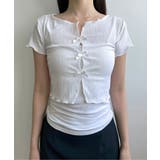 リボンホールリブTシャツ | by muni:r | 詳細画像31