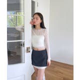 フラワー シースルー 長袖Tシャ | by muni:r | 詳細画像7