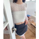 フラワー シースルー 長袖Tシャ | by muni:r | 詳細画像8