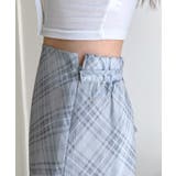 パステルシフォンチェックミディスカート | by muni:r | 詳細画像27