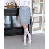 パステルシフォンチェックミディスカート | by muni:r | 詳細画像9