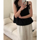 リボンフレアビスチェブラウス | by muni:r | 詳細画像10