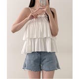 ラッフルカンカンキャミブラウス | by muni:r | 詳細画像5 