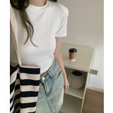 バックホールシャーリング半袖Tシャツ | by muni:r | 詳細画像14