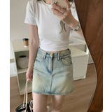 バックホールシャーリング半袖Tシャツ | by muni:r | 詳細画像16