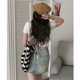 バックホールシャーリング半袖Tシャツ | by muni:r | 詳細画像18