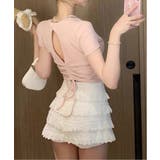 バックホールシャーリング半袖Tシャツ | by muni:r | 詳細画像2