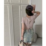 バックホールシャーリング半袖Tシャツ | by muni:r | 詳細画像26