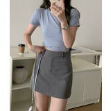 バックホールシャーリング半袖Tシャツ | by muni:r | 詳細画像29