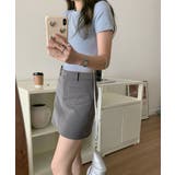 バックホールシャーリング半袖Tシャツ | by muni:r | 詳細画像30