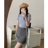 バックホールシャーリング半袖Tシャツ | by muni:r | 詳細画像31