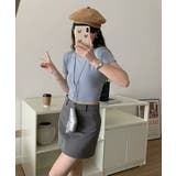 バックホールシャーリング半袖Tシャツ | by muni:r | 詳細画像32