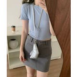 バックホールシャーリング半袖Tシャツ | by muni:r | 詳細画像34