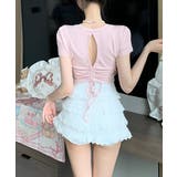 バックホールシャーリング半袖Tシャツ | by muni:r | 詳細画像4