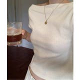 バックレスオフ半袖Tシャツ | by muni:r | 詳細画像13