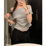 バックレスオフ半袖Tシャツ | by muni:r | 詳細画像16