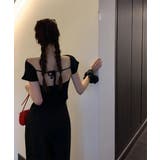 バックレスオフ半袖Tシャツ | by muni:r | 詳細画像21