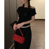 バックレスオフ半袖Tシャツ | by muni:r | 詳細画像23