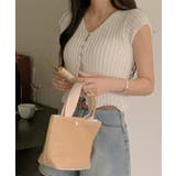 サマーボタンニット半袖カーディガン | by muni:r | 詳細画像20