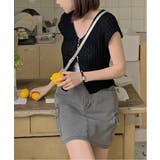 サマーボタンニット半袖カーディガン | by muni:r | 詳細画像22