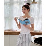 リネンストライプバンディンルーズパンツ | by muni:r | 詳細画像9 