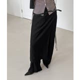 レイヤードラップスカートパンツ | by muni:r | 詳細画像23 