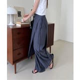 レイヤードラップスカートパンツ | by muni:r | 詳細画像8 